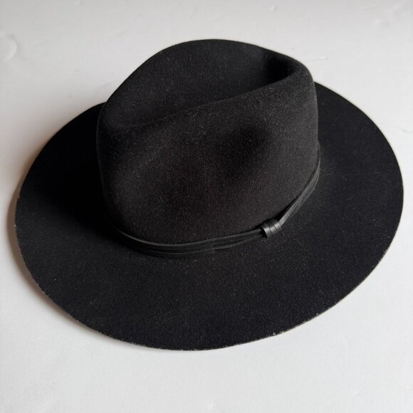 Goorin Bros Other - Goorin Bros. Black Wool Fedora Hat – Size Large – Made in USA